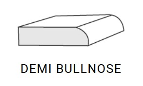 demi bullnose demi bullnose edge profile for stone countertop